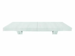 Mesa extensible de madera blanca 180x100 cm - 480x100 cm - GALLIPOLI^ Sale