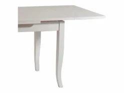 Mesa extensible de madera blanca 100x70 - 180x70 cm - SANTA CROCE^ Sale