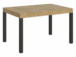 ITAMOBY Mesa extensible 140/400x90 cm Everyday roble natural patas antracita Marru00f3n Sale
