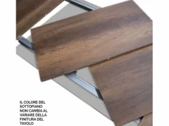 ITAMOBY Mesa Extensible|Mesa extensible 140/400x90 cm Everyday fresno patas antracita