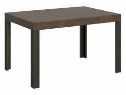 Mesa extensible 80x140/224 cm Linea Nogal estructura Antracita^ITAMOBY Hot