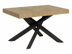 Mesa extensible 130/390x90 cm Volantis roble natural patas antracita^ITAMOBY