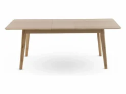 Mesa extensible 160/200x90 patasde hevea con sobre chapado en roble^ Sale
