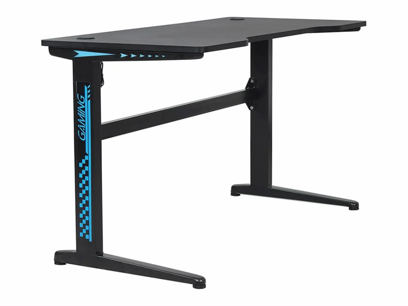Happy Garden Mesa gaming con LED ALICE Negro Best