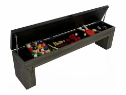 Monstershop Ping Pong|Mesa Multijuego 7 en 1 Billar Ping Pong Air Hockey Ajedrez con Accesorios
