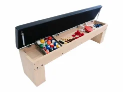 Monstershop Ping Pong|Mesa Multijuego 7 en 1 Billar Ping Pong Air Hockey Ajedrez con Accesorios