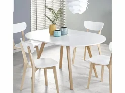 Mesa redonda escandinava con extensión 102cm Storend -^MSO Hot
