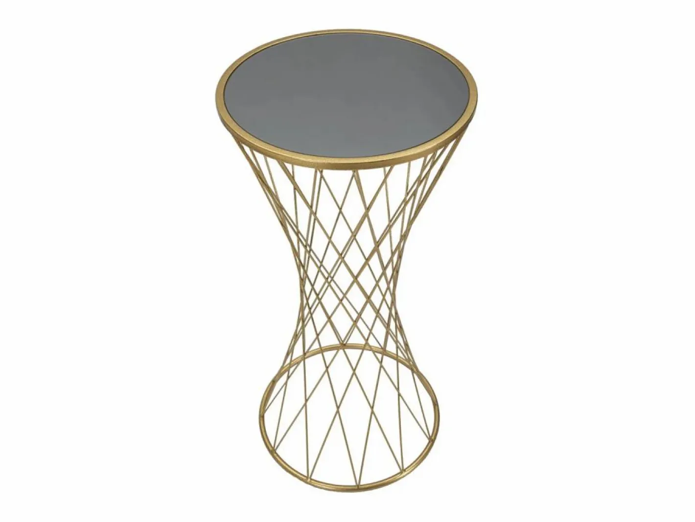 Mesa VKH589, Oro, 40x40x80 cm, Kendra Home Dorado Discount