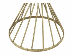 Mesa Alta|Mesa VKH591, Oro, 35x35x70 cm, Kendra Home