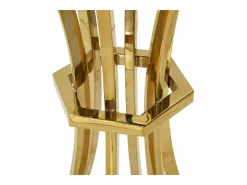 Mesa VKH880, Oro, 40x40x81 cm, Kendra Home^ Clearance