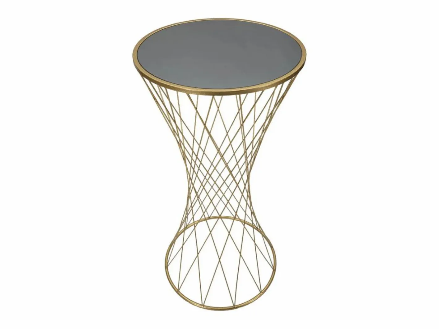 Mesa VKH586, Oro, 50x50x100 cm, Kendra Home^ Best