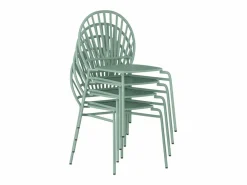 Mesa y sillas de jardín CEDEIRA 3427036^MYLIA Clearance