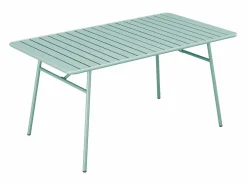 Mesa y sillas de jardín de metal mesa y 8 sillas apilables - MIRMANDE de^MYLIA Outlet