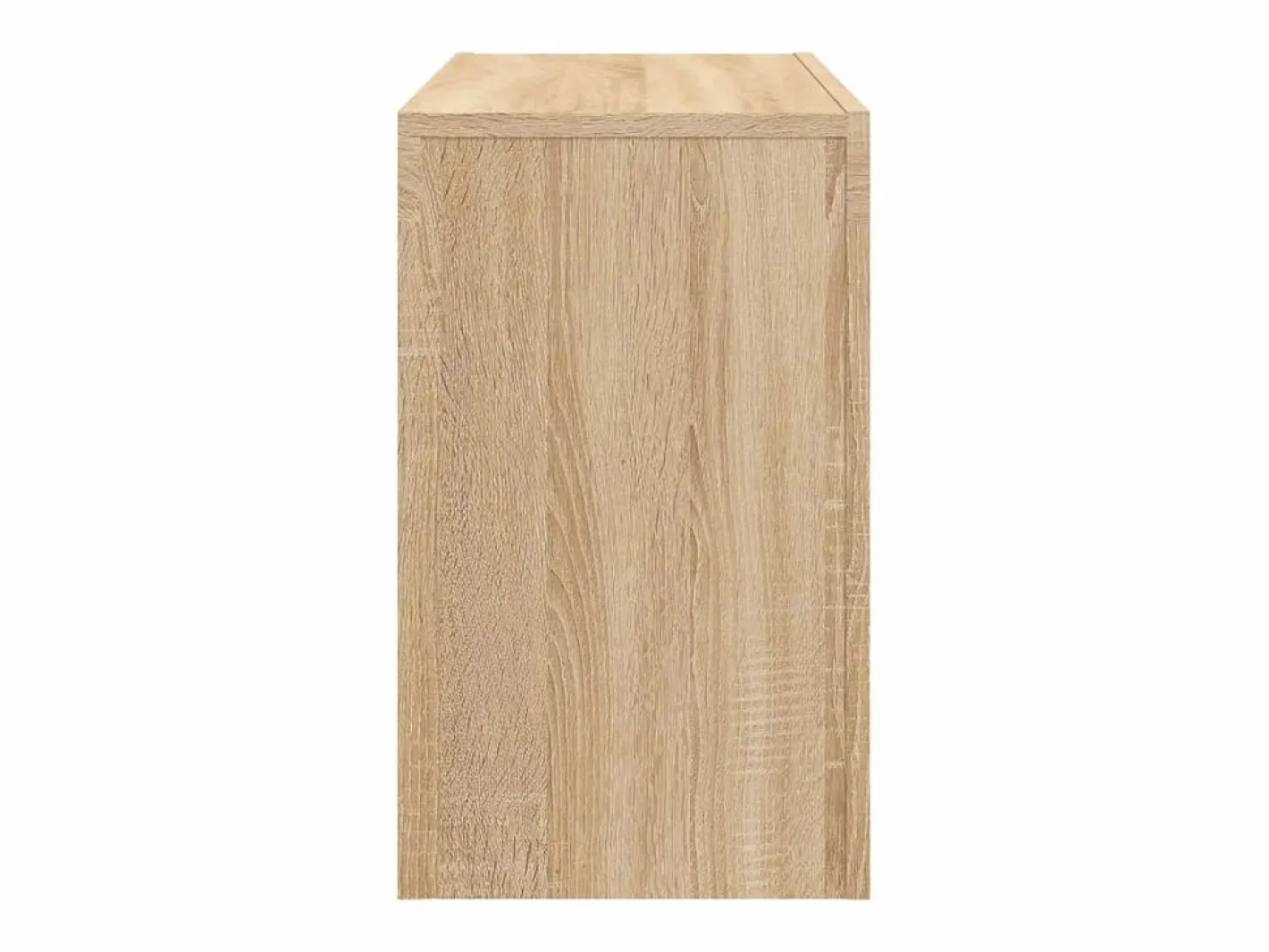 vidaxl Mesas de centro apilables 3 piezas contrachapada roble Sonoma Color natural claro Online