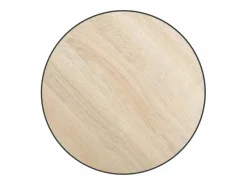 Clicnbuy Mesa Auxiliar|Mesita de centro MDF color roble Sonoma Ø35 cm