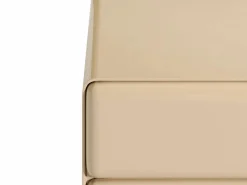 Vente-unique Mesita De Noche|mesita de noche con 2 cajones mdf lacado - AUNELA