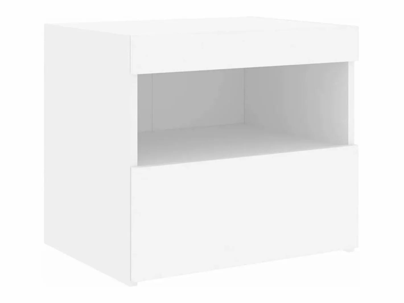 Mesita de noche con luces LED 50x40x45 cm^Clicnbuy Online