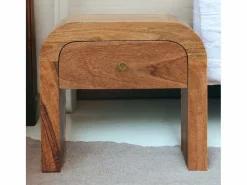 Mesita De Noche|Mesita de noche Darcy de Artisan Furniture, 1 cajón, marrón claro