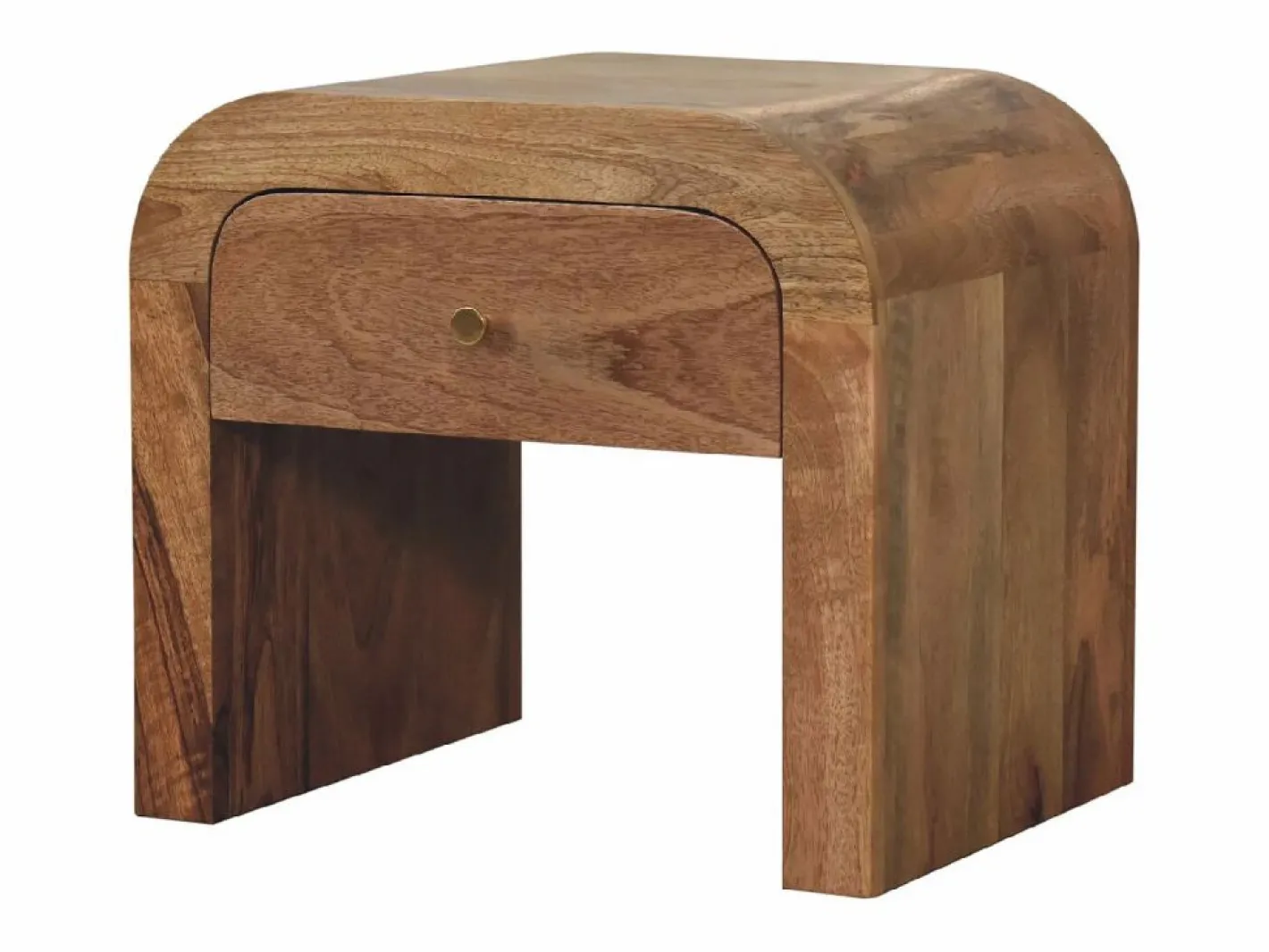 Mesita De Noche|Mesita de noche Darcy de Artisan Furniture, 1 cajón, marrón claro
