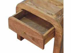 Mesita De Noche|Mesita de noche Darcy de Artisan Furniture, 1 cajón, marrón claro