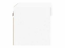 Clicnbuy Mesita de noche de pared con luces LED Blanco Best