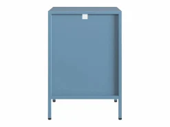 Mesita de noche industrial de metal, set de 2 gris^Sweeek Sale