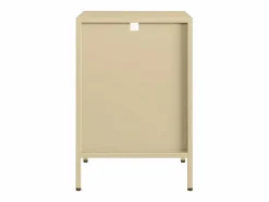 Sweeek Muebles Niño|Mesita de noche industrial de metal, set de 2