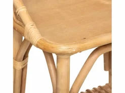 Atmosphera Muebles Niño|Mesita de noche infantil de ratán
