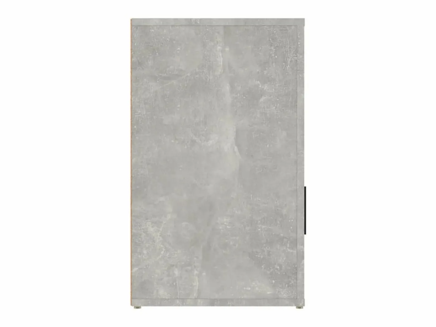 Mesita de noche madera contrachapada hormigón 50x36x60 cm^Clicnbuy Discount