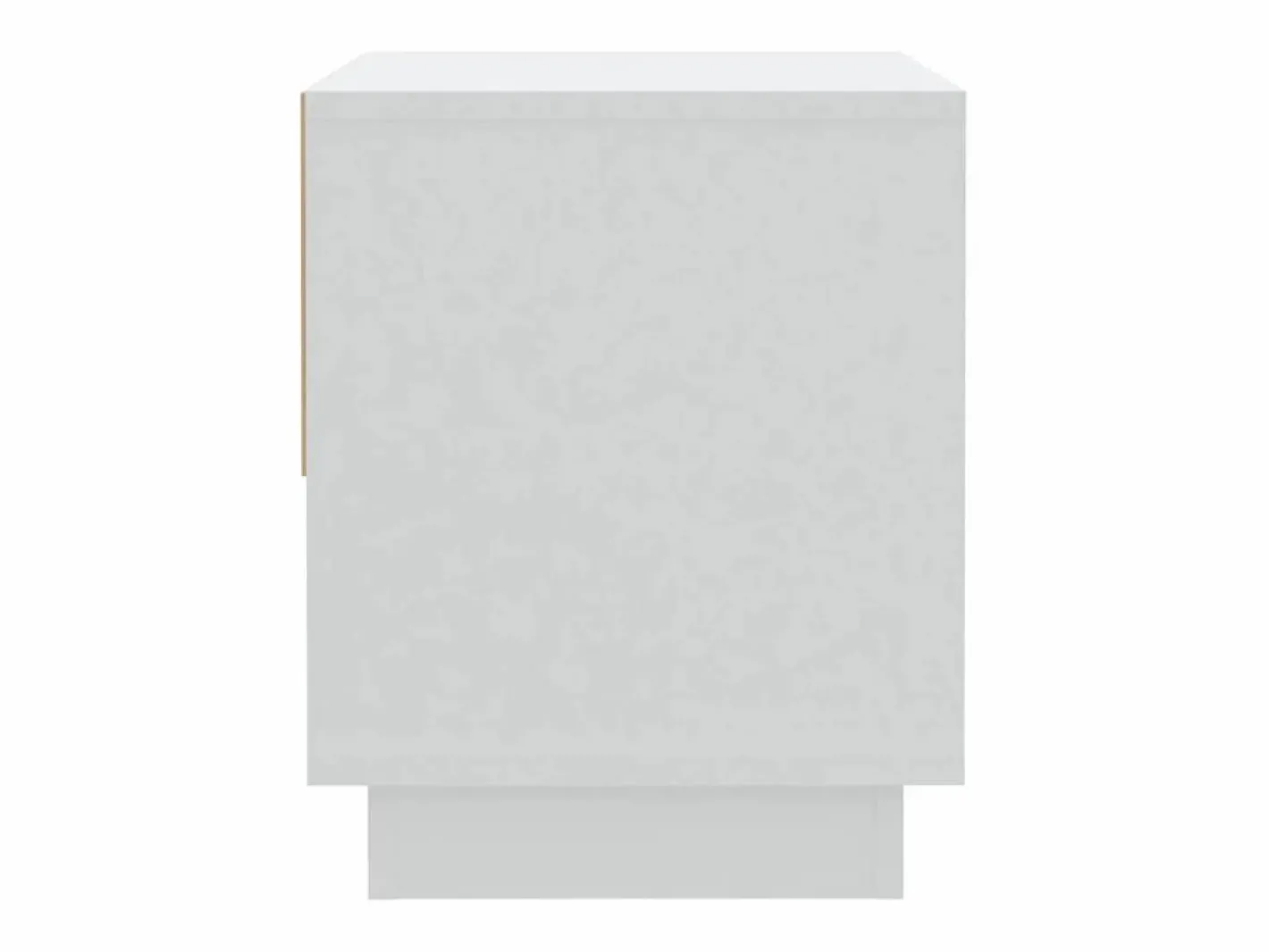 Clicnbuy Mesita de noche madera contrachapada 45x34x44 cm Blanco Online