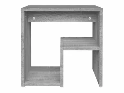 Clicnbuy Mesita de noche madera contrachapada Sonoma 40x30x40 cm Gris Sale
