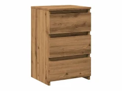 Mesita de noche madera de ingeniería roble artisan 40x35x62,5cm^Clicnbuy Online