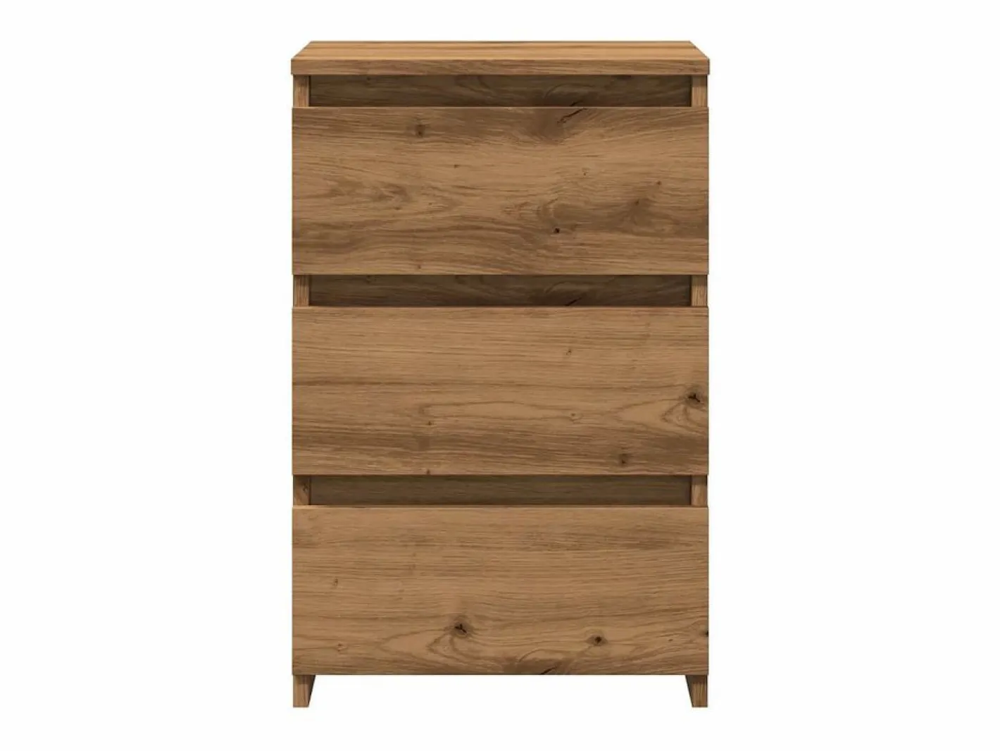 Mesita de noche madera de ingeniería roble artisan 40x35x62,5cm^Clicnbuy Online