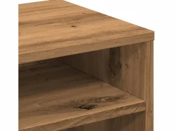 Clicnbuy Mesita De Noche|Mesita de noche madera de ingeniería roble artisian 40x30x40 cm