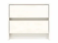 Clicnbuy Mesita De Noche|Mesita de noche madera maciza de pino 40x31x35,5 cm