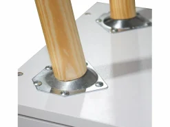 Mesita fiano 2 cajones blanca^ Sale