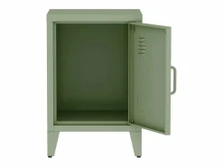 Sweeek Muebles Niño|Mesita industrial con 1 puerta, set de 2