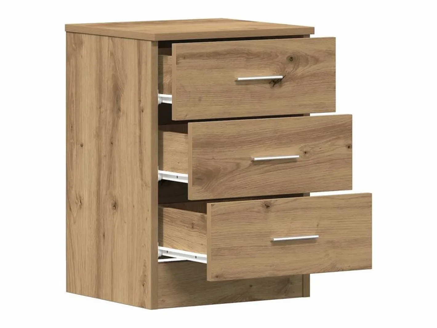 Mesitas de noche 2 unidades madera roble artisan 38x35x55 cm^Clicnbuy Discount