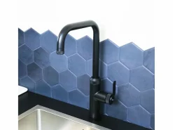Essebagno Mezclador de fregadero Architek mate Negro New