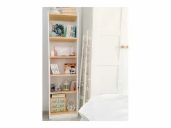 Astigarraga Mini bloque de almacenamiento en pino crudo con cajones 6 cajones M2 Beige New
