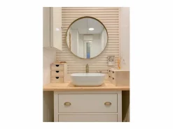 Astigarraga Mini bloque de almacenamiento en pino crudo con cajones 6 cajones M2 Beige New