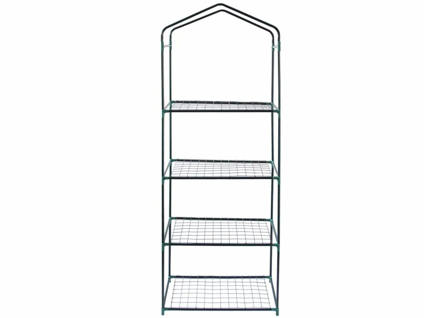 Mini Invernadero de 4 niveles PVC Transparente Cubierta Impermeable Estantes Pequeños Casa de Cultivo de Plantas Jardín al Aire Libre Marco de Acero | Pala Gratis^Monstershop Best