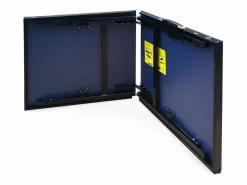 Sweeek Ping Pong|Mini mesa de ping pong interior plegable con 4 raquetas y 6 pelotas,