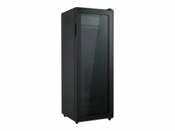 Hauss Spole Electrodomésticos De Frío|Mini refrigerador de 128 litros con estantes ajustables y LED azul -