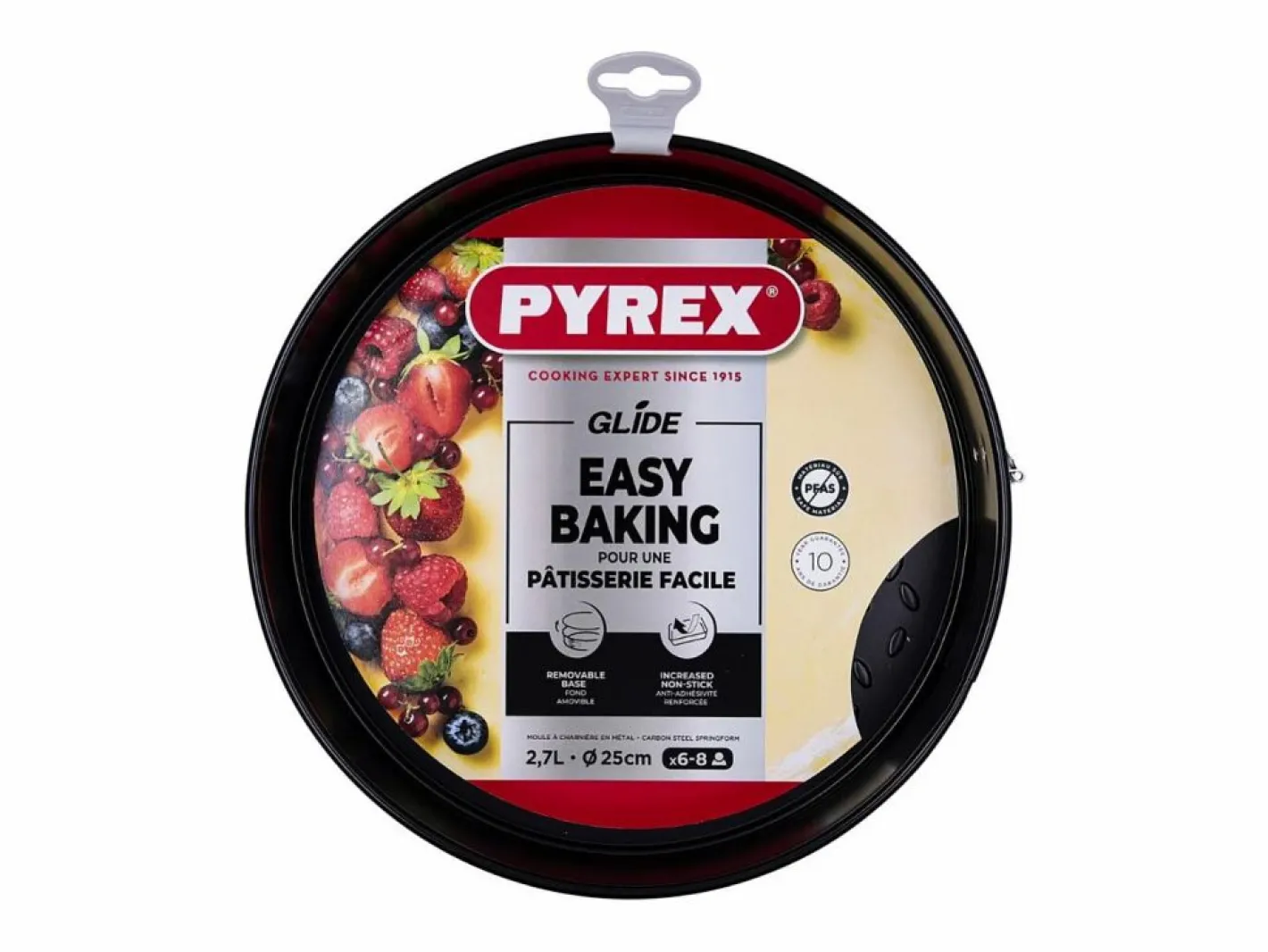 Pyrex Molde desmontable Glide antiadherente Ø25 cm Negro Online