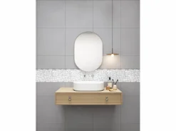 Vente-unique Baldosa|Mosaico POESY suelo pared mármol 1m² piedra natural