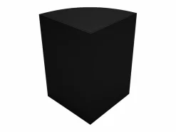 Monstershop Mostrador Comercial Esquinero Curvo LM60 60x60x90cm – Negro Online