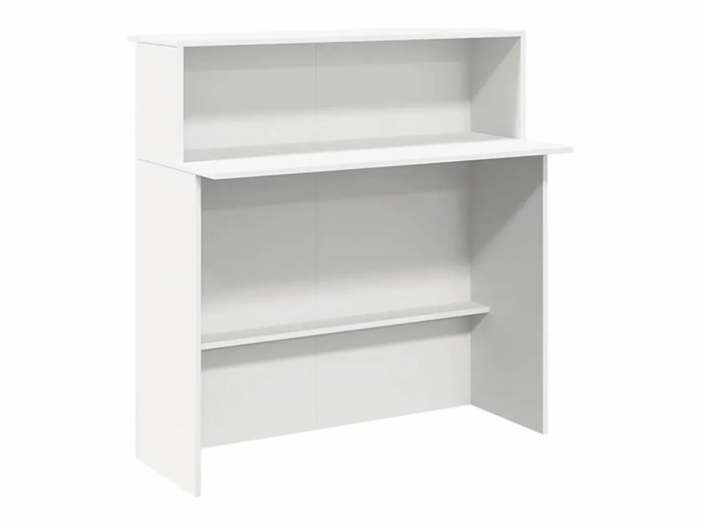 Clicnbuy Escritorio Tradicional|Mostrador de recepción 200x50x103,5 cm madera ingeniería