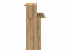 Clicnbuy Escritorio Tradicional|Mostrador de recepción roble artisian 100x50x103,5 cm