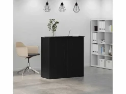 Clicnbuy Escritorio Tradicional|Mostrador de recepción roble 100x50x103,5 cm
